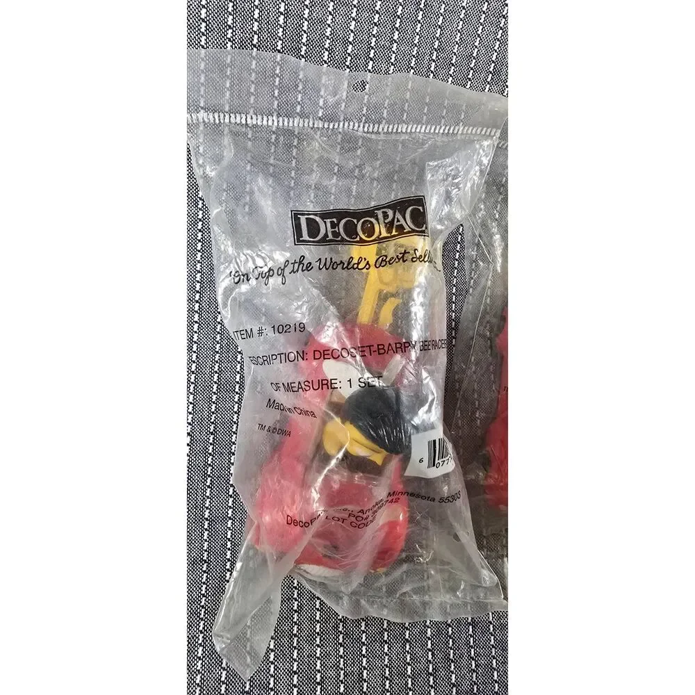 Set of 2 DecoPac Bee Movie BarryBee Racer Cake Topper